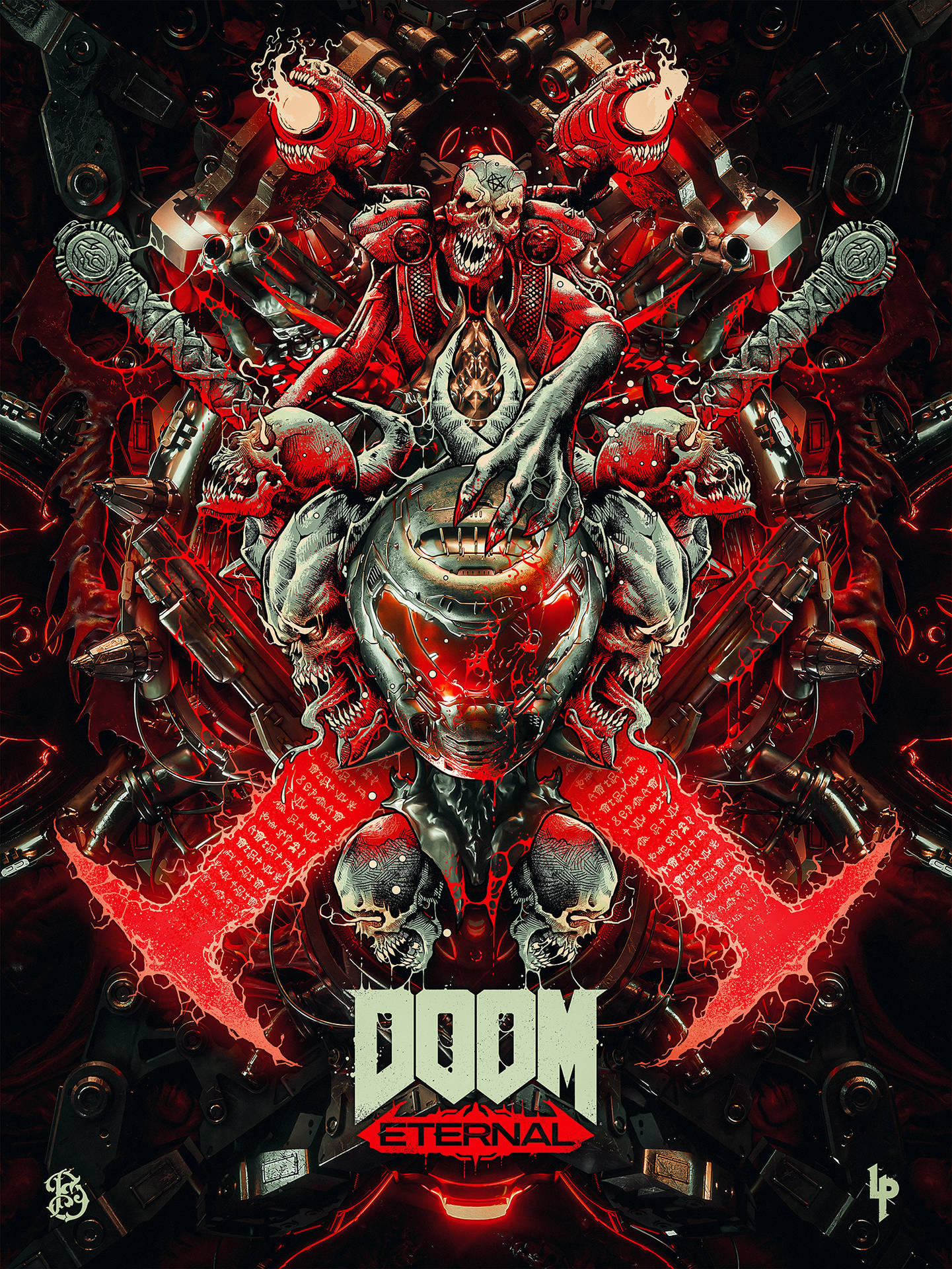 The ultimate in gaming - Doom Phone Wallpaper