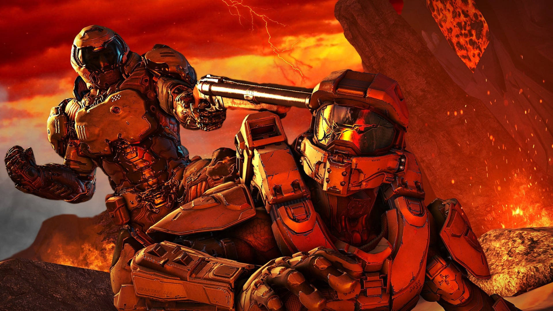 Doomguykorsar Halo. Wallpaper