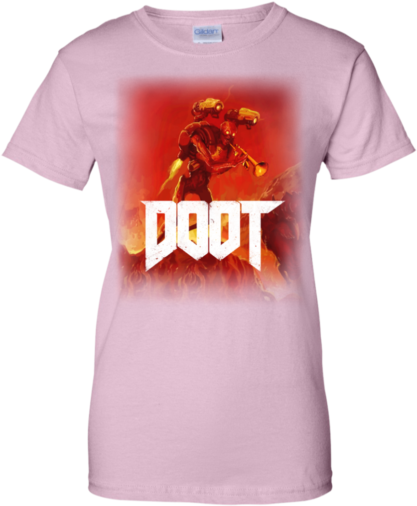 Doot Musician Skeleton T Shirt Design PNG