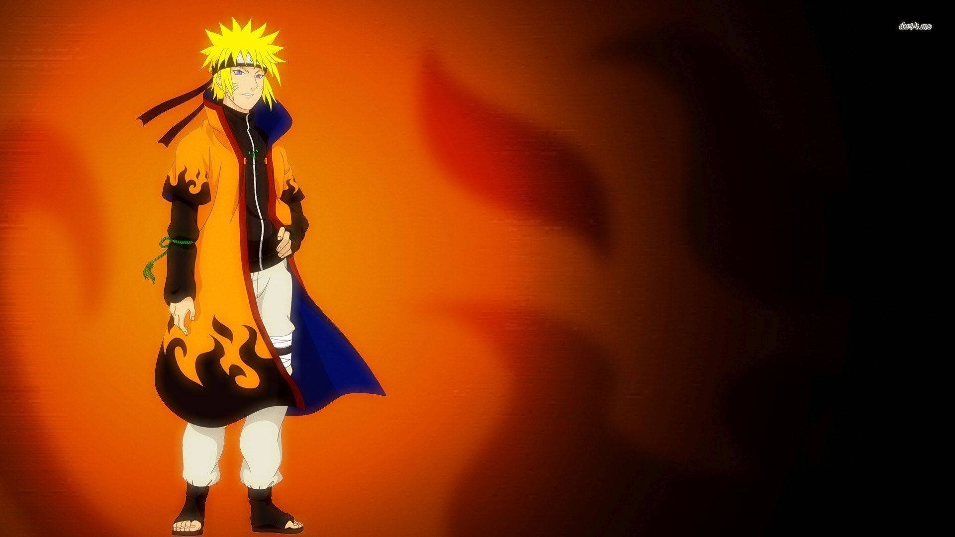 Increíblefondo De Pantalla De Anime De Minato Namikaze Fondo de pantalla