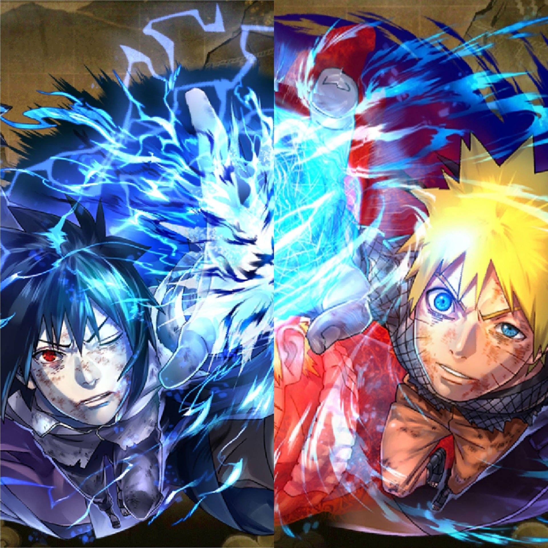 Coolanime Naruto Och Sasuke. Wallpaper