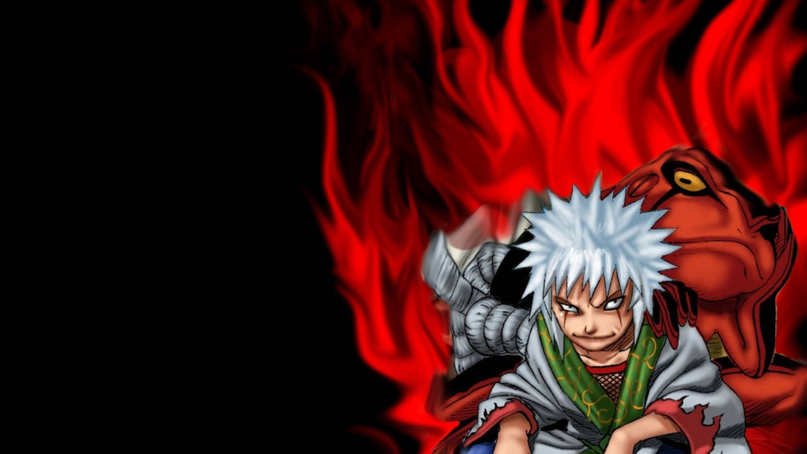 Jiraiyajoven De Anime Genial Fondo de pantalla