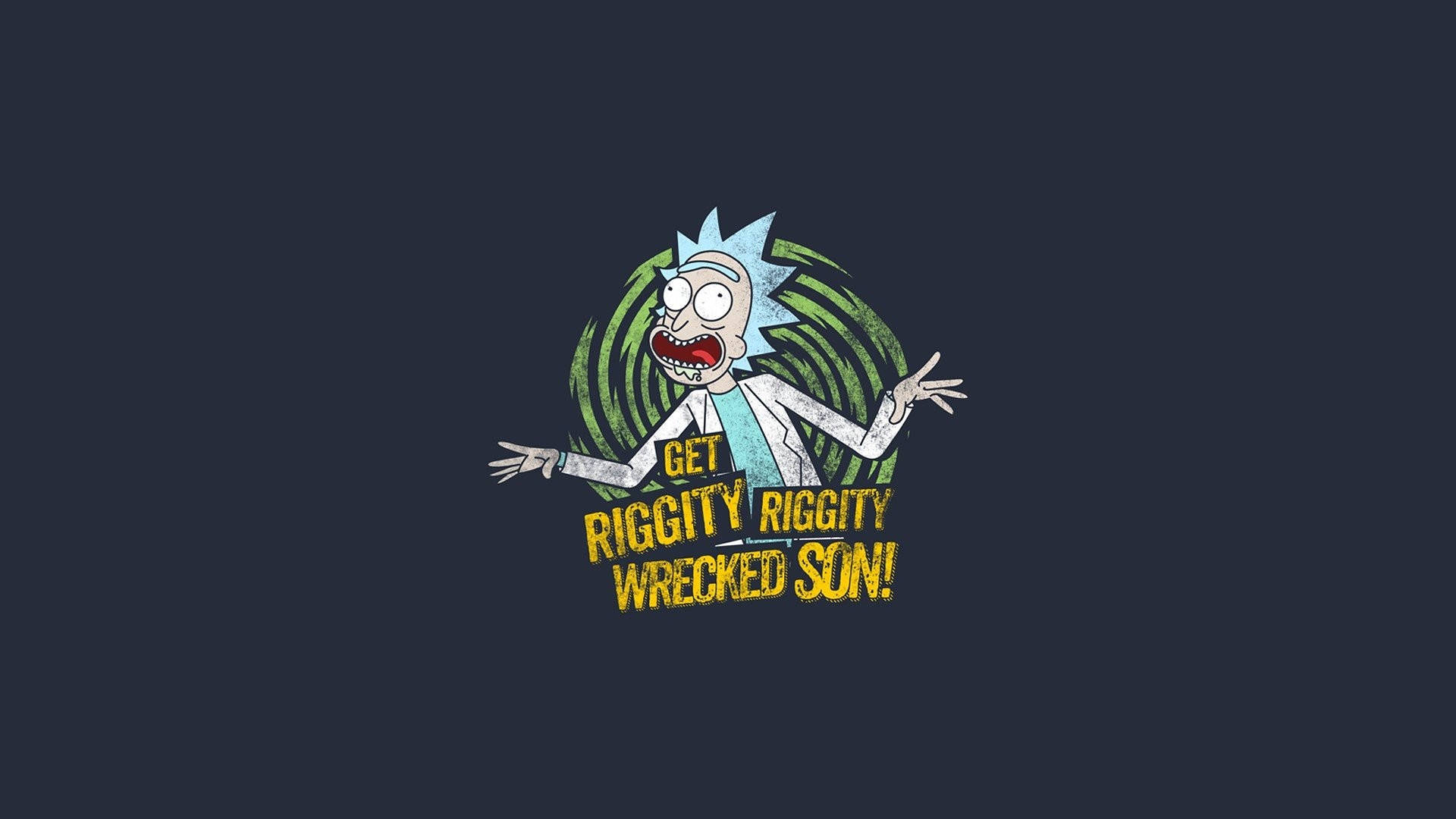 Rick And Morty Dope Desktop Background