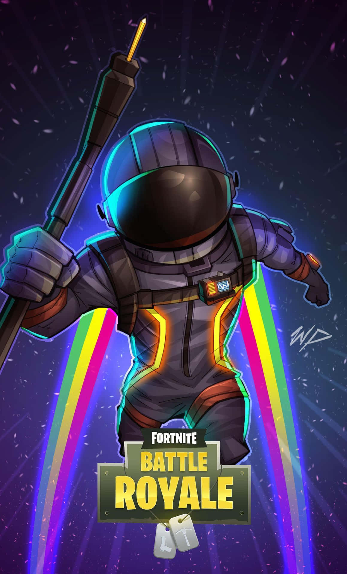 Prepare for Victory in the Battle Royale with 'Dope Fortnite' Wallpaper
