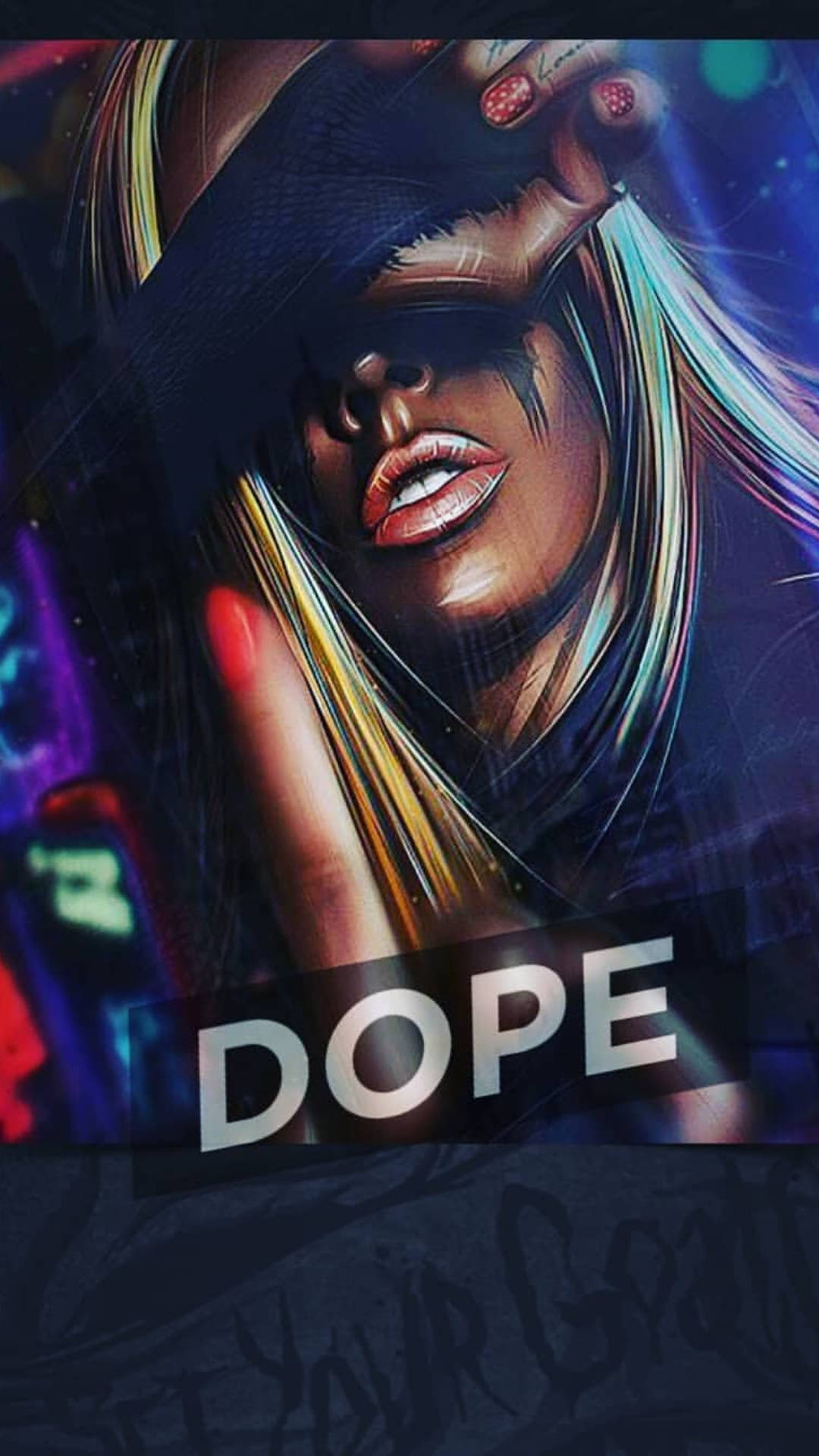 Dope Girl Instagram Profile Background