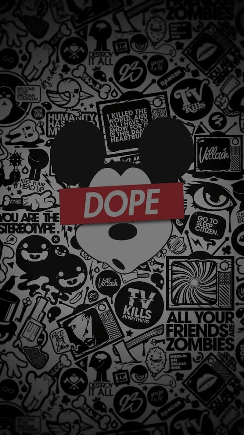 See the world differently with dope graffiti! Wallpaper