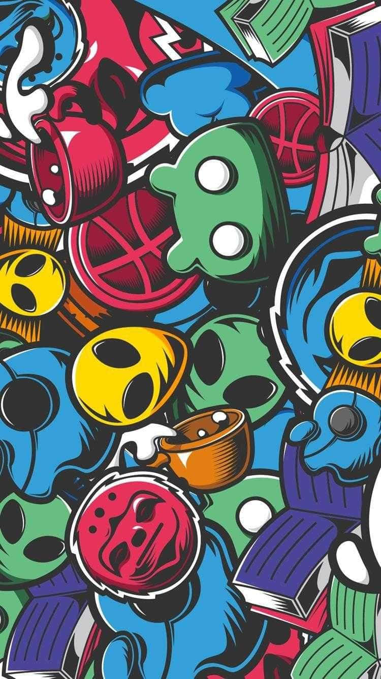 Brighten Up Your City Walls with Dope Graffiti Wallpaper