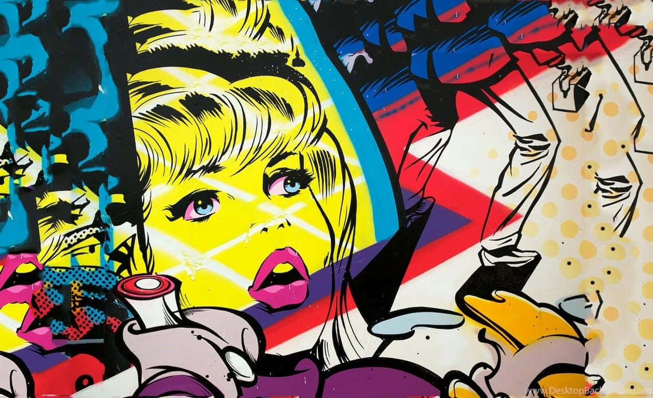 Eye-catching Dope Graffiti Art Wallpaper