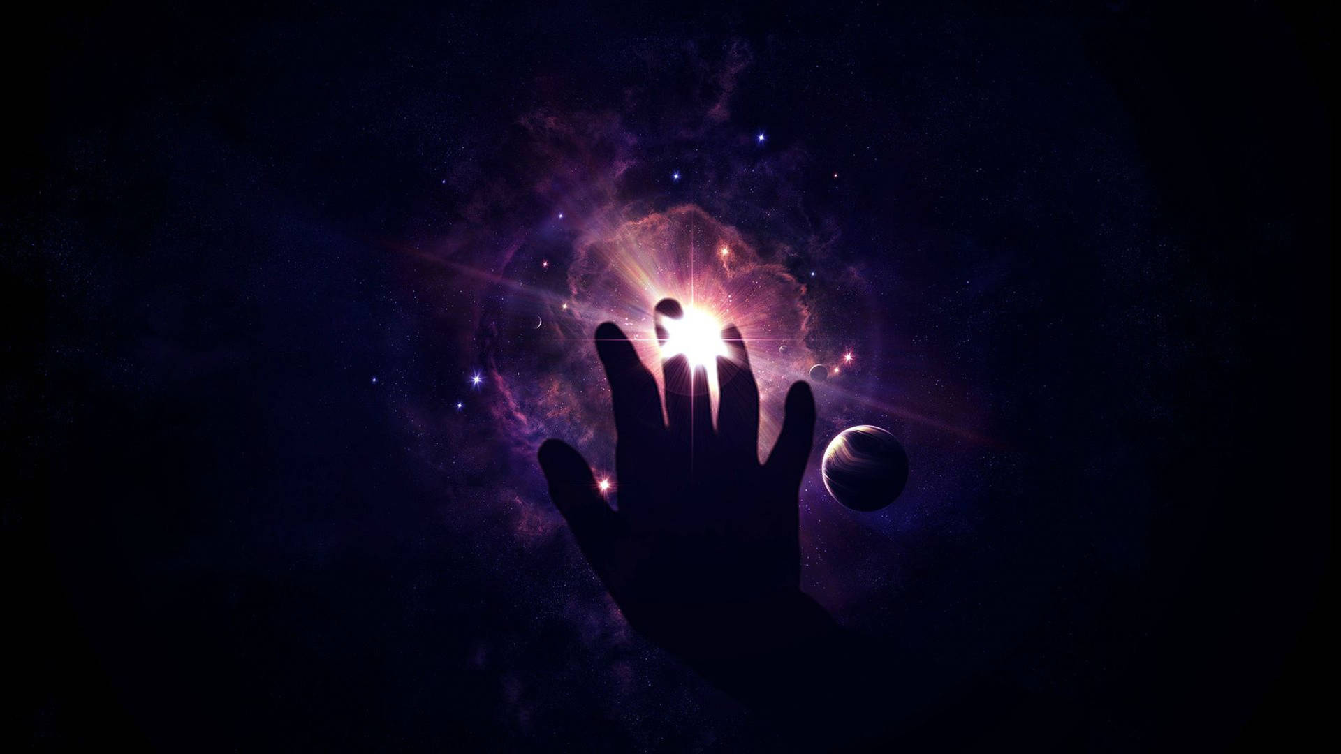 Dope Handful Space Art Background