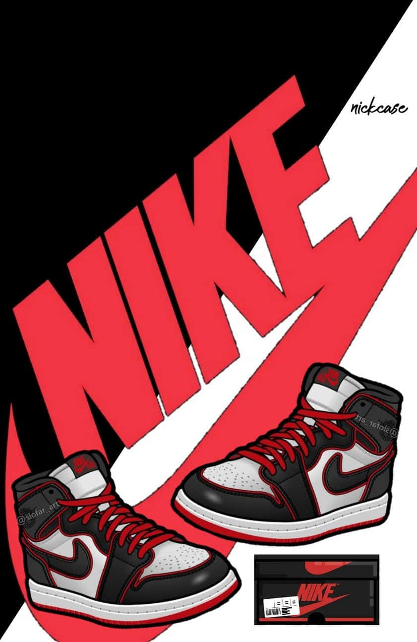 The Legendary Air Jordan Sneakers Wallpaper