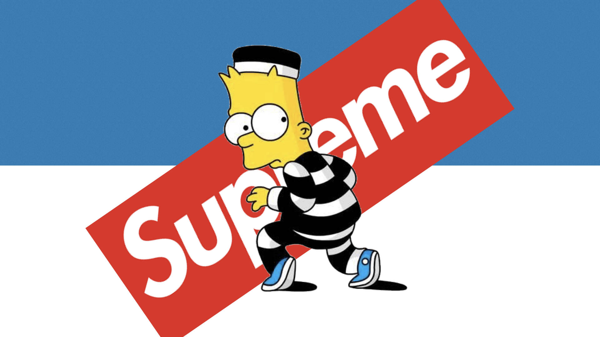Bart Simpson Supreme Dope Laptop Background