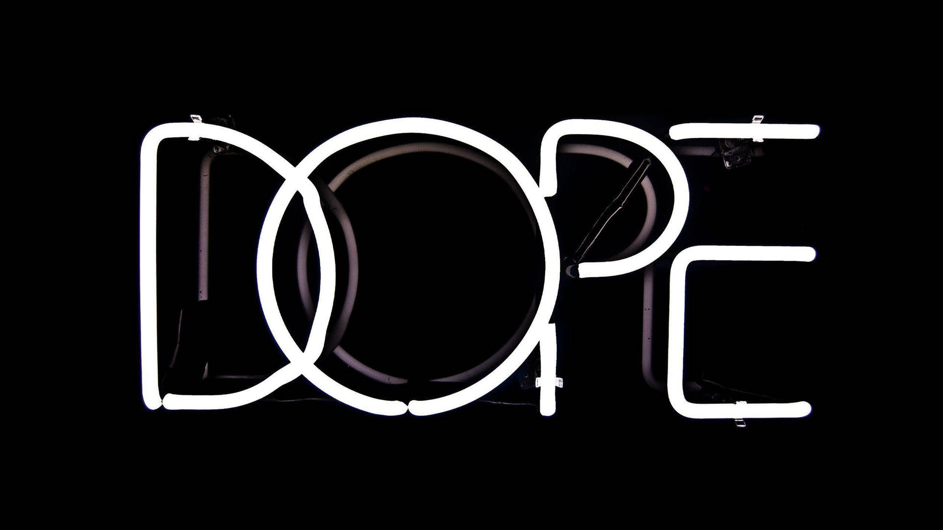 Dope Neon Sign By Dj Savage Wallpaper