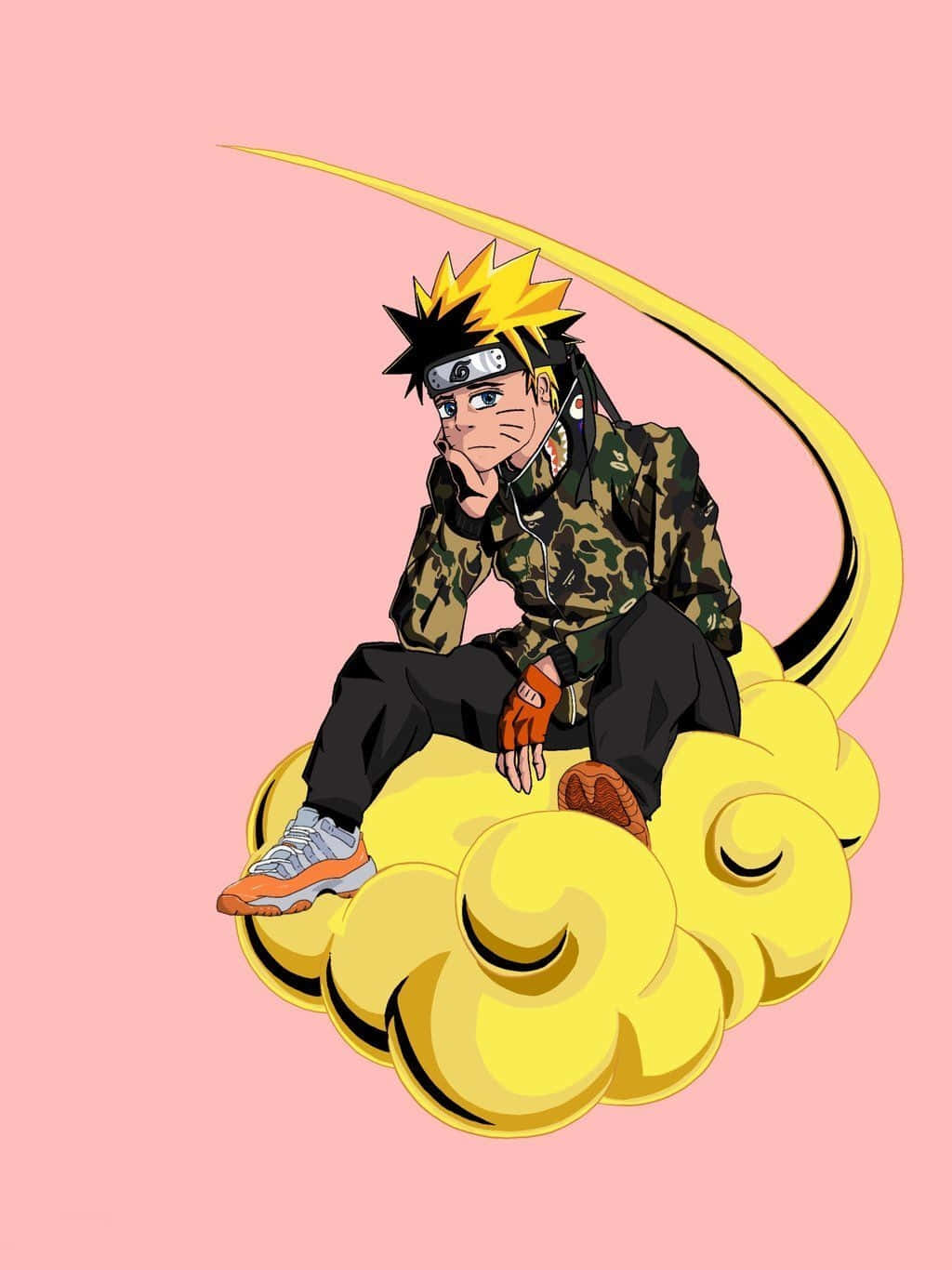 Dope Naruto Anime Digital Fan Art Wallpaper