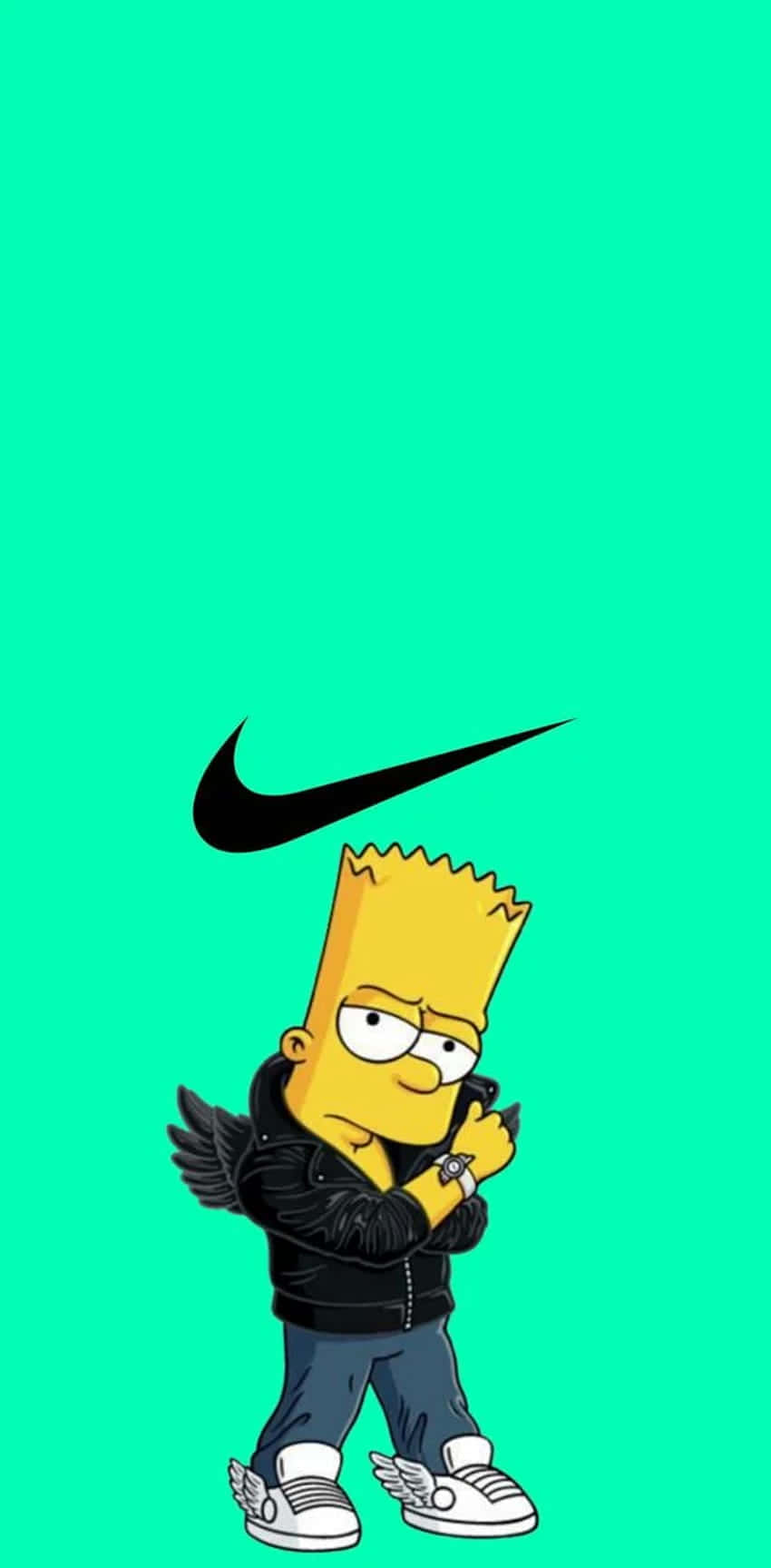 The Dope Simpsons Are Ready To Dance Wallpaper