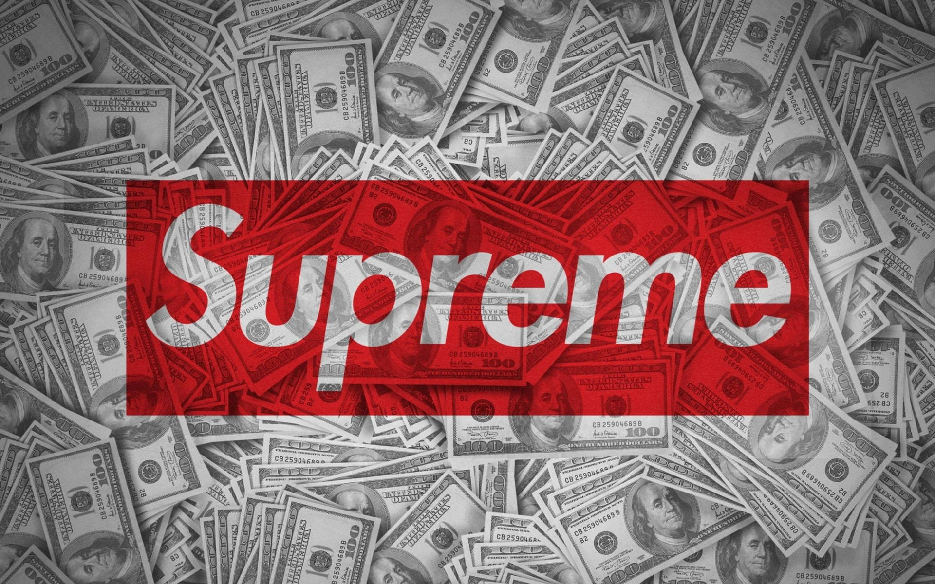Download Dope Supreme Bills Wallpaper