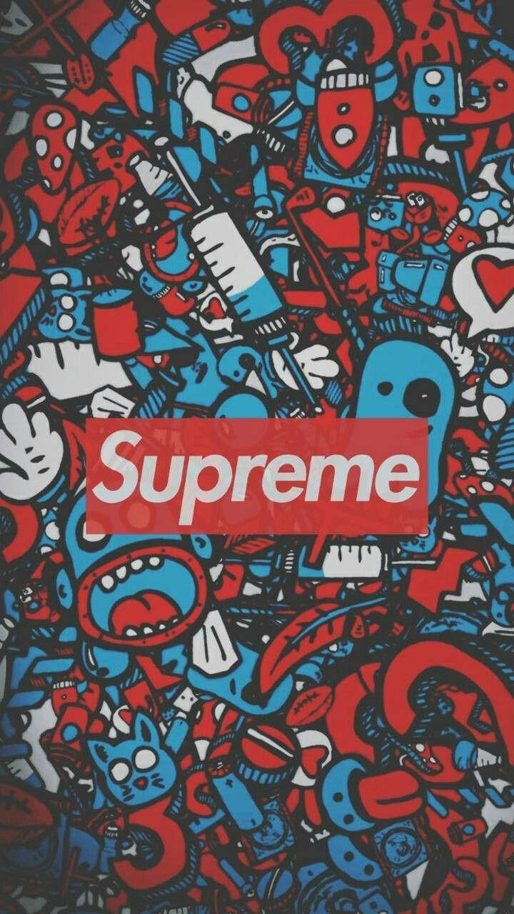 Download Dope Supreme Red Bag Wallpaper