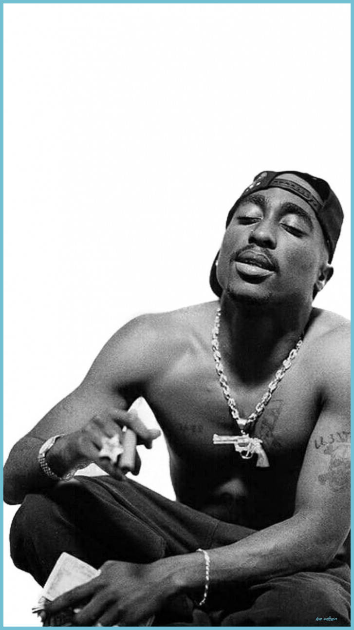 Vis den ikoniske bedste af Tupac Shakur Wallpaper