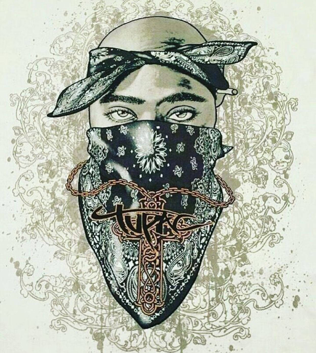 Hip Hop Icon, Tupac Shakur Wallpaper
