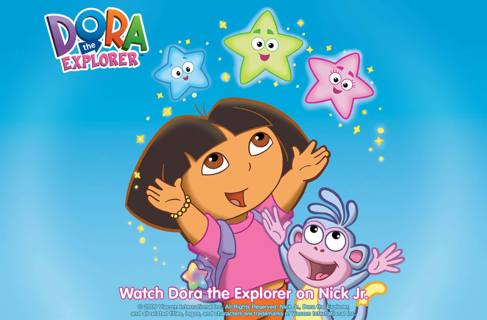 Dora, the brave explorer, is ready for her next adventure!
