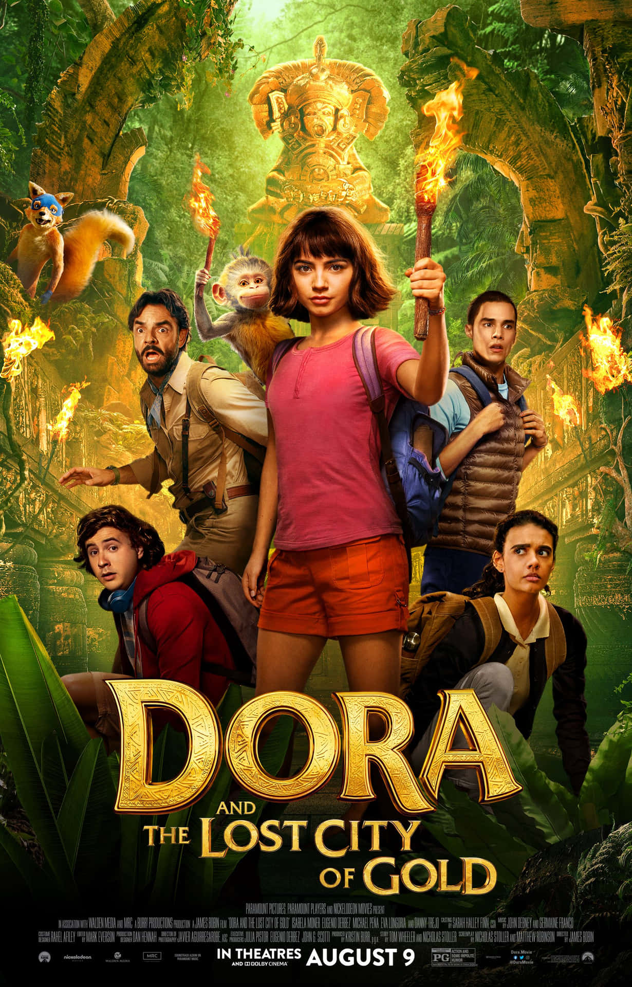 Vibrant Dora the Explorer Adventure Background