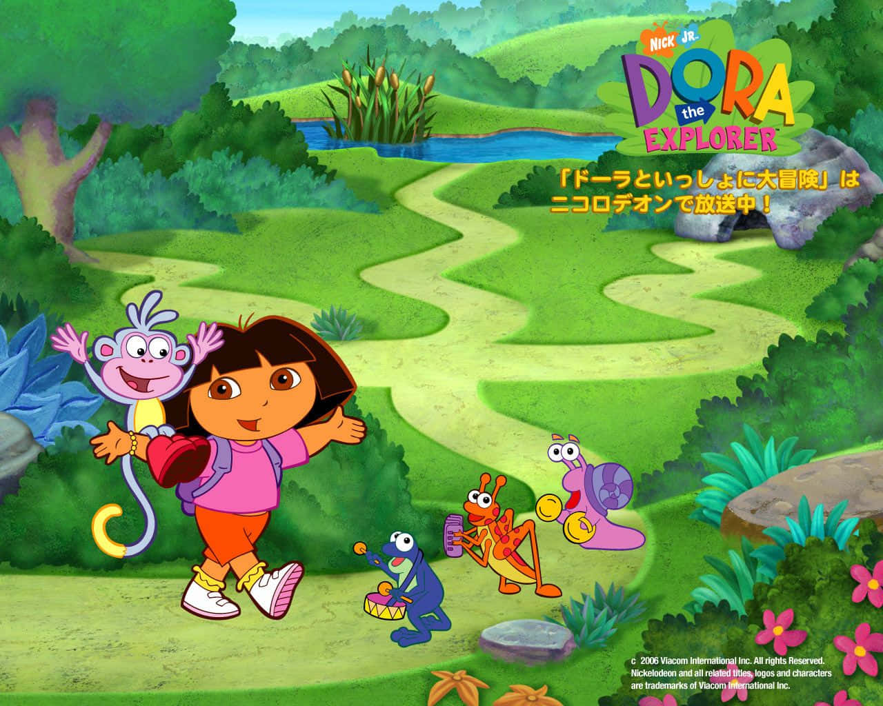 Dora,a Exploradora, Pronta Para Explorar Novas Aventuras