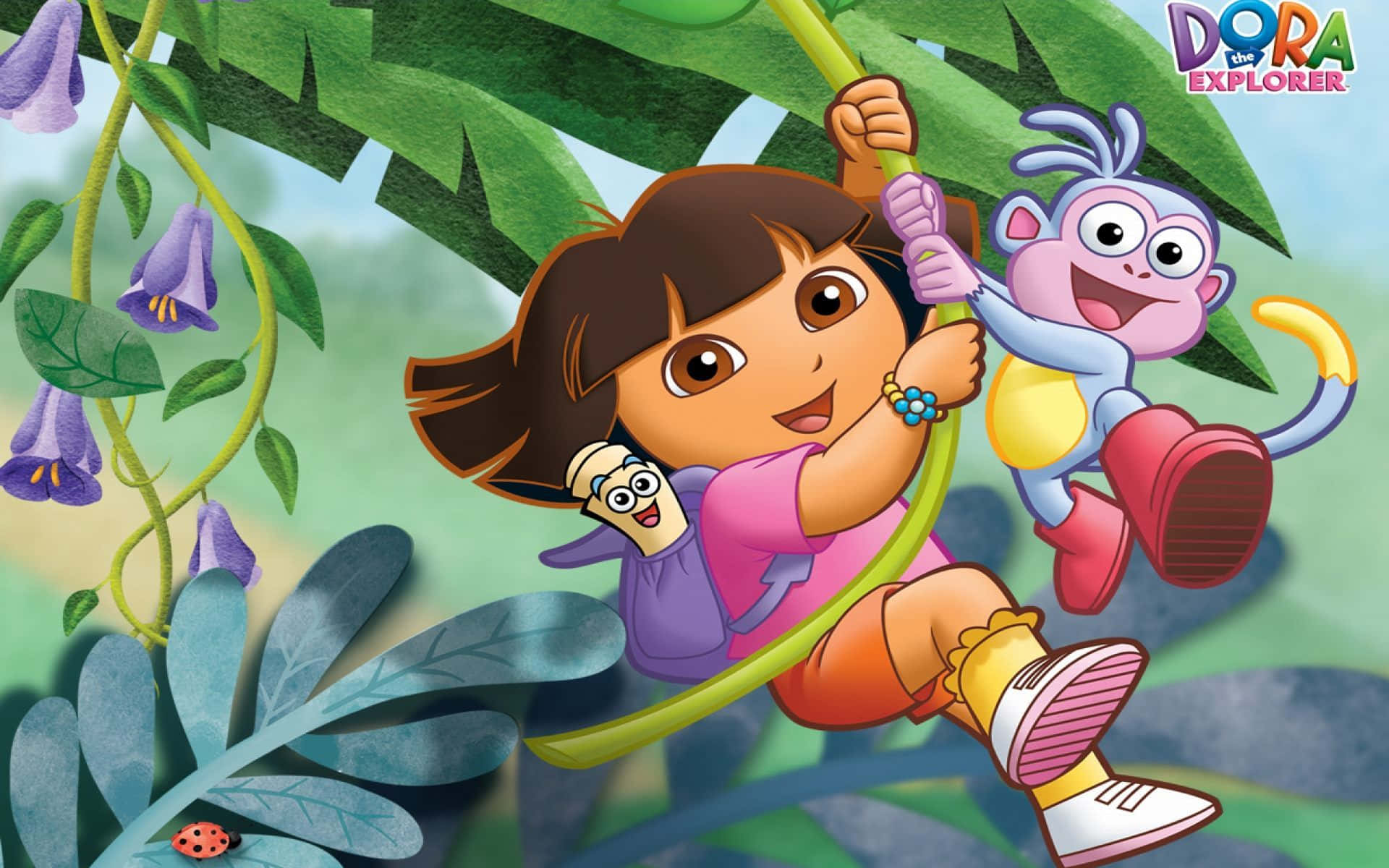 Dora,die Entdeckerin, Ist Bereit Für Das Abenteuer!