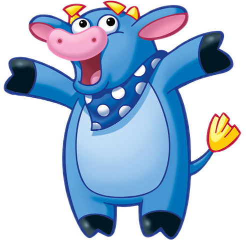 Download Dora Explorer Benny The Bull Cheerful | Wallpapers.com