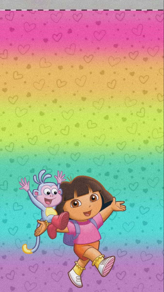 Blivmed På Dora Udforskerens Eventyr!