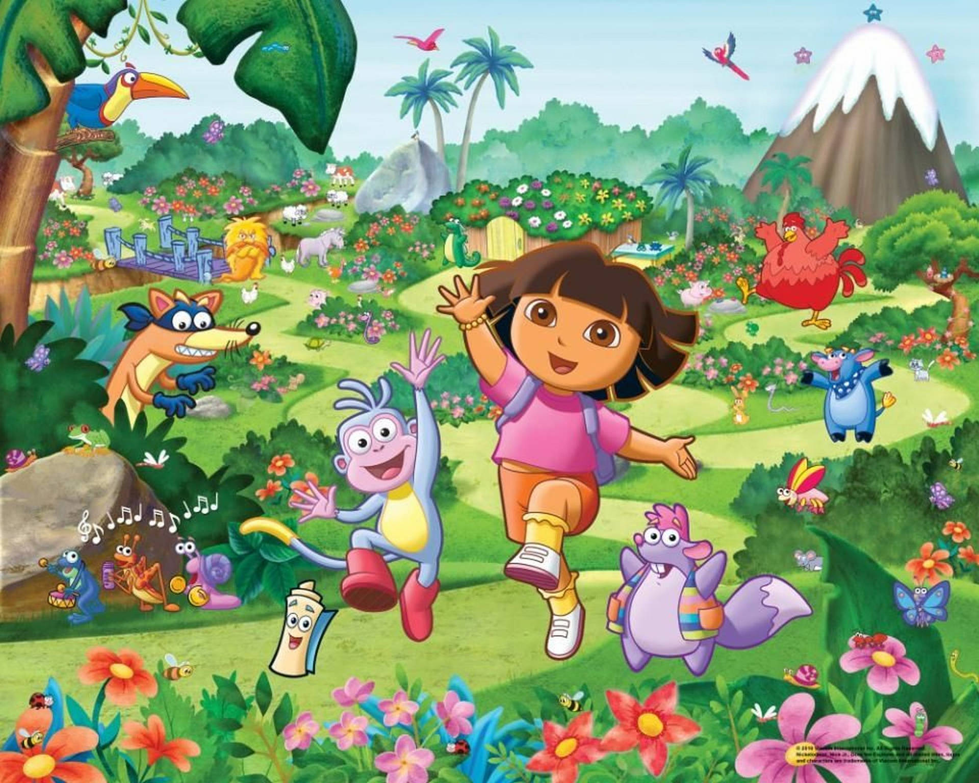 Dora The Explorer Adventures Wallpaper