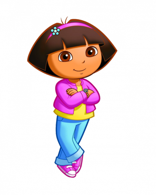 Dora The Explorer Animated Character PNG