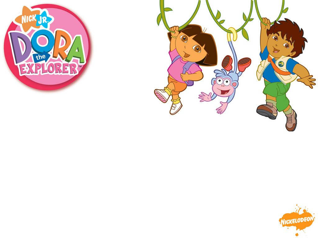 Dora The Explorer Boots And Diego Wallpaper