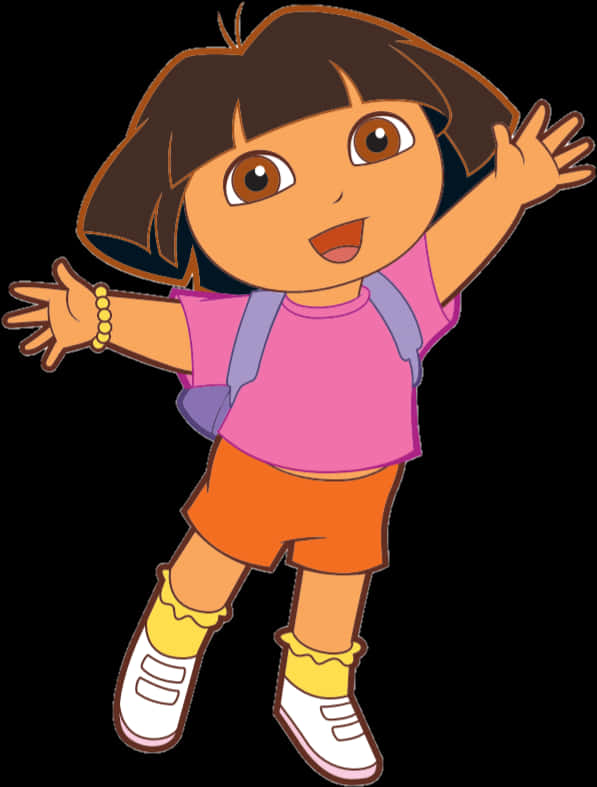 Dora The Explorer Cartoon Character PNG