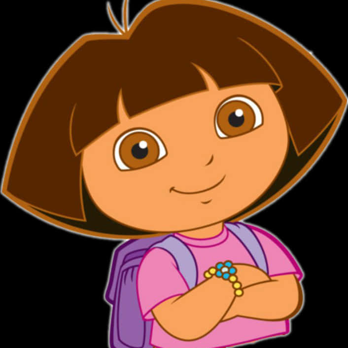 Dora The Explorer Cartoon Character PNG