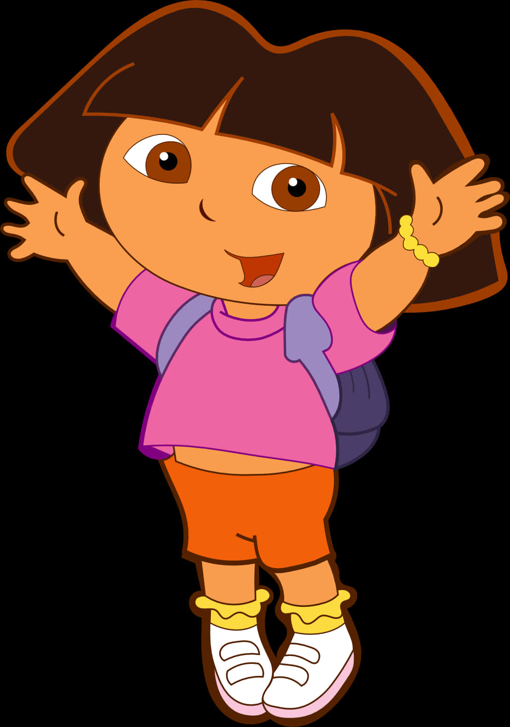 Dora The Explorer Cartoon Character PNG