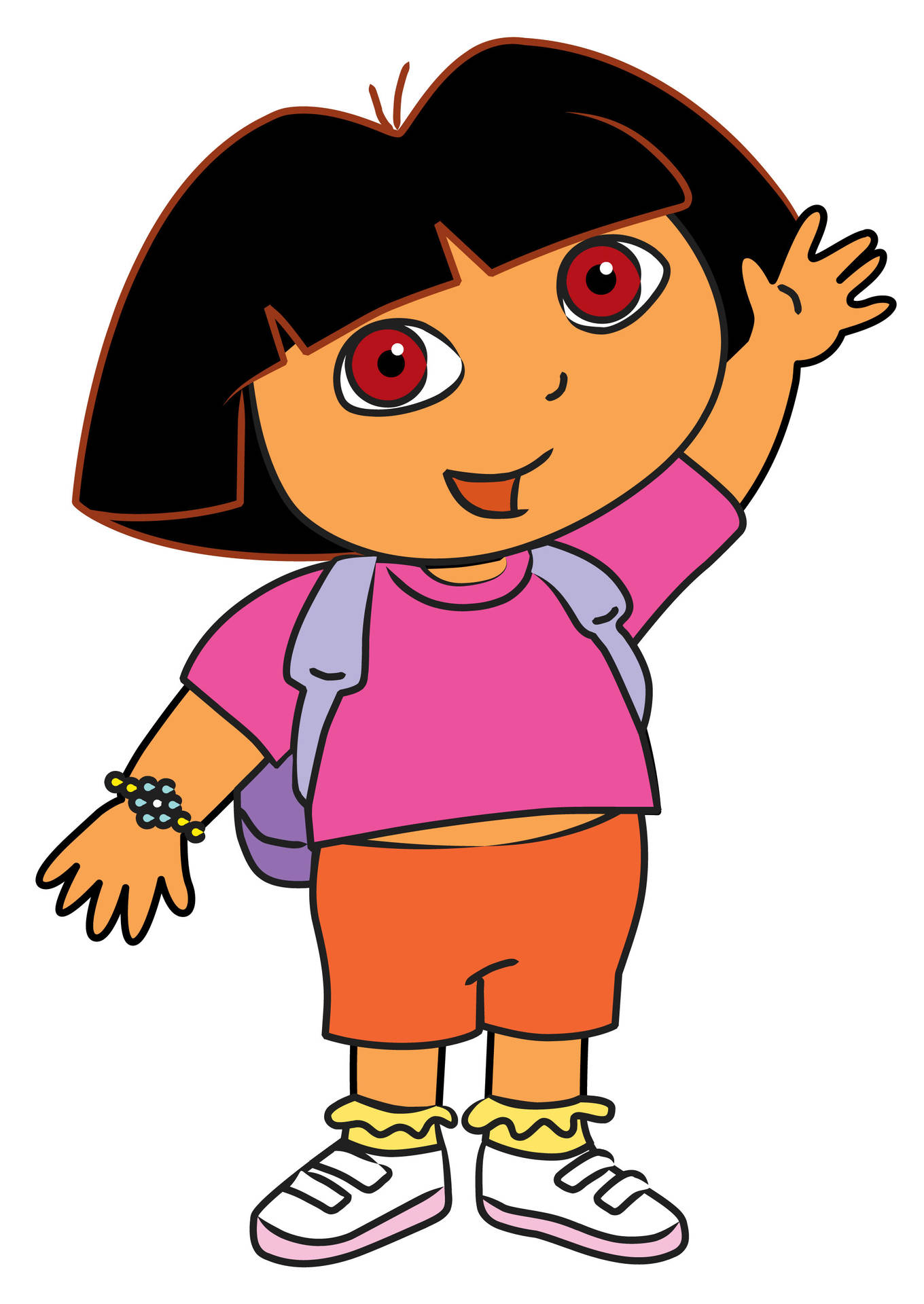 Dora The Explorer Character Wallpaper