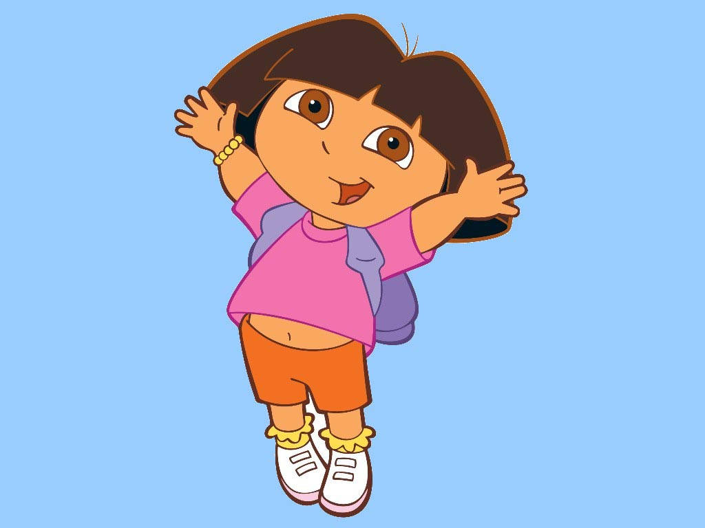 Dora The Explorer Jump Wallpaper