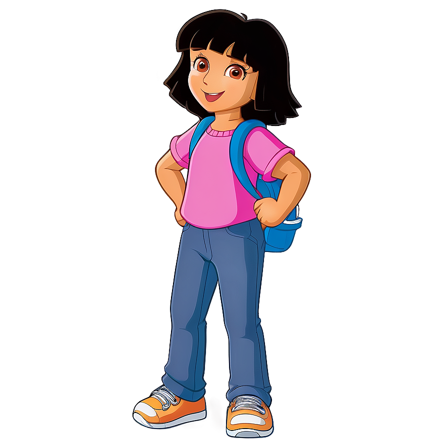 Download Dora The Explorer Logo Png Vnl | Wallpapers.com