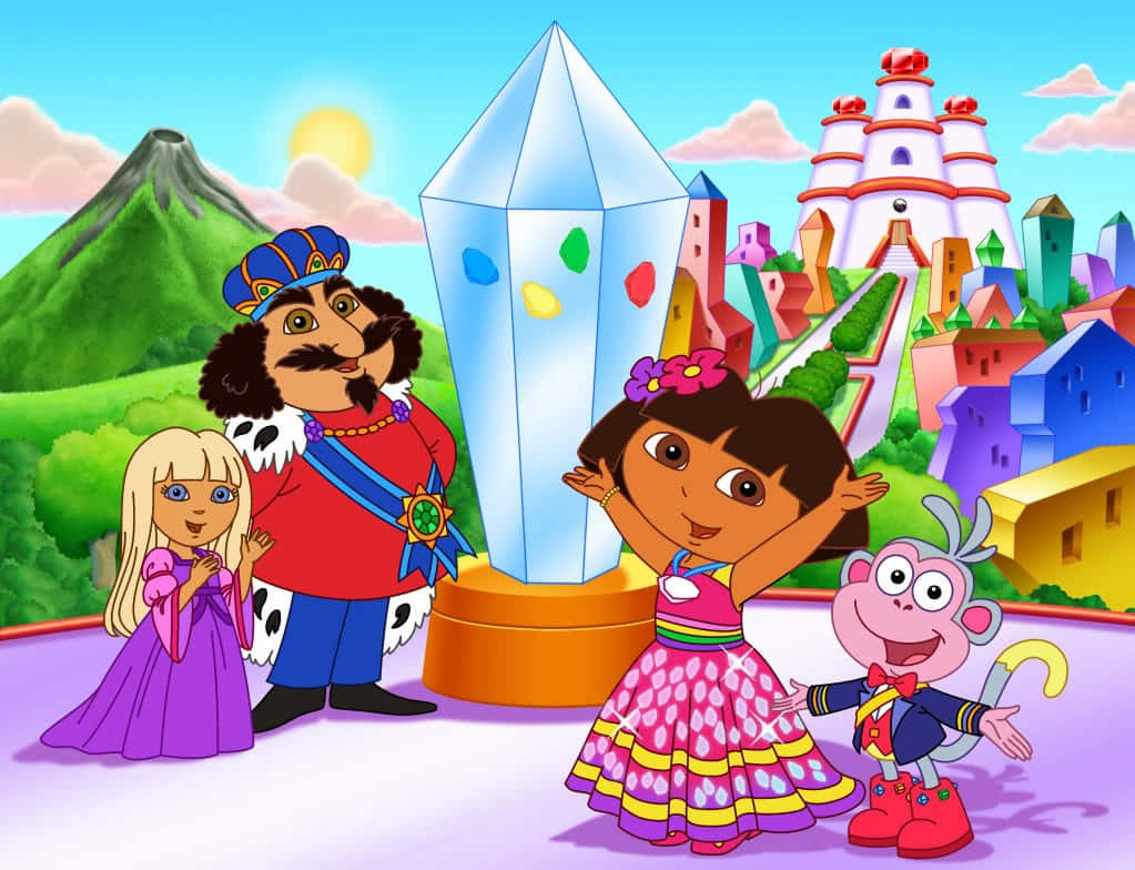Kommmit Auf Ein Abenteuer Mit Dora, Der Entdeckerin!