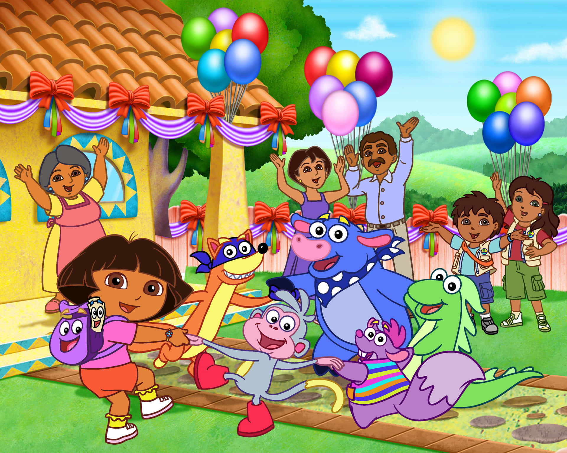 Kommed Dora Utforskeren På Et Spændende Nyt Eventyr!