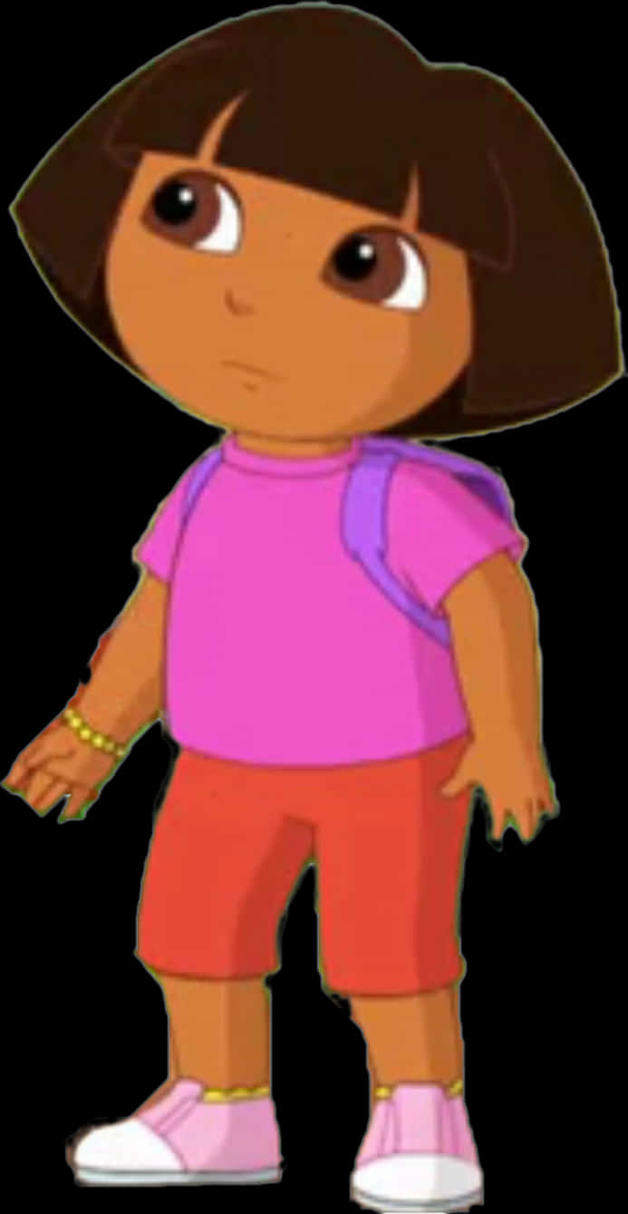 Dora The Explorer Standing PNG