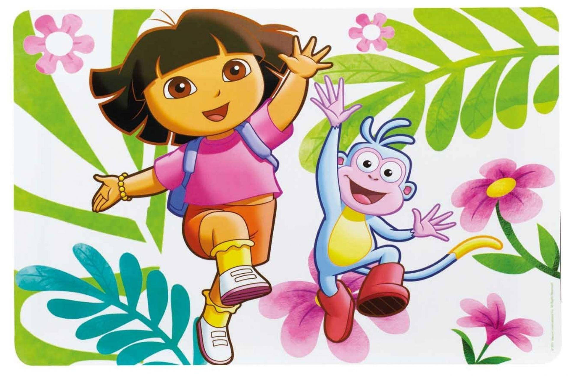 Dora The Explorer Tropical Wallpaper