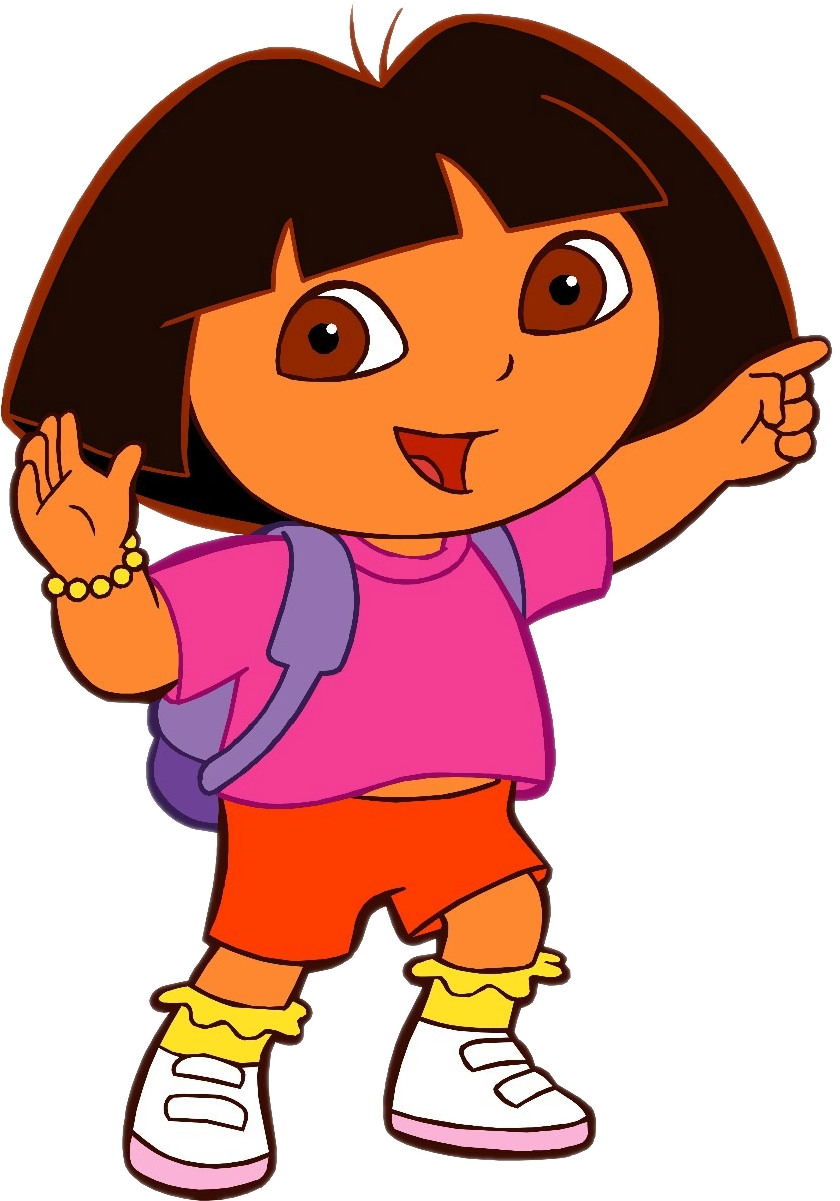 Dora The Explorer Waving PNG