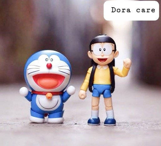 Doraemon Action Figure With Nobita 4k