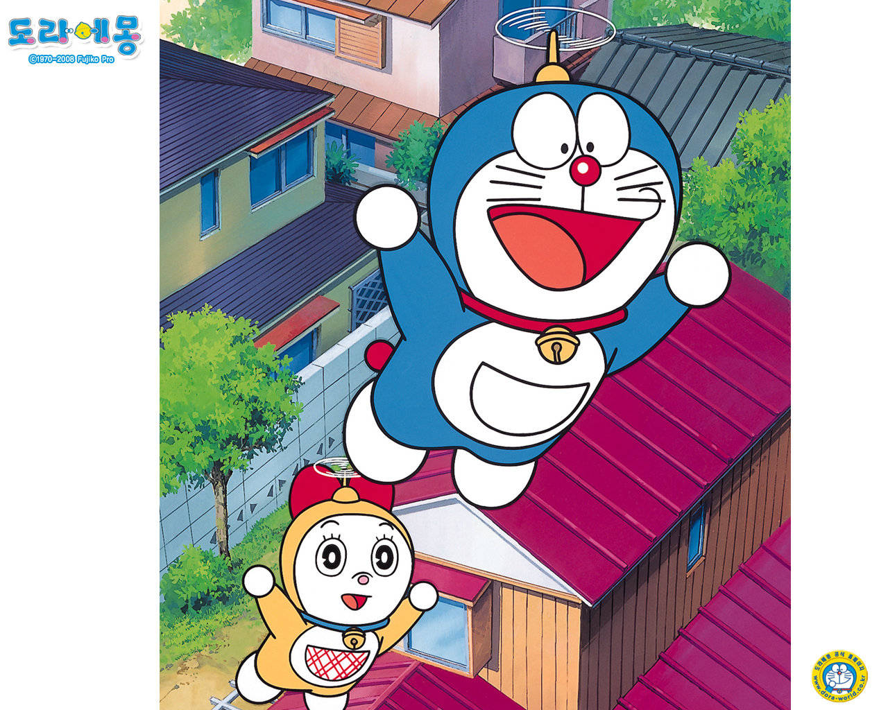 Doraemon And Dorami Wallpaper