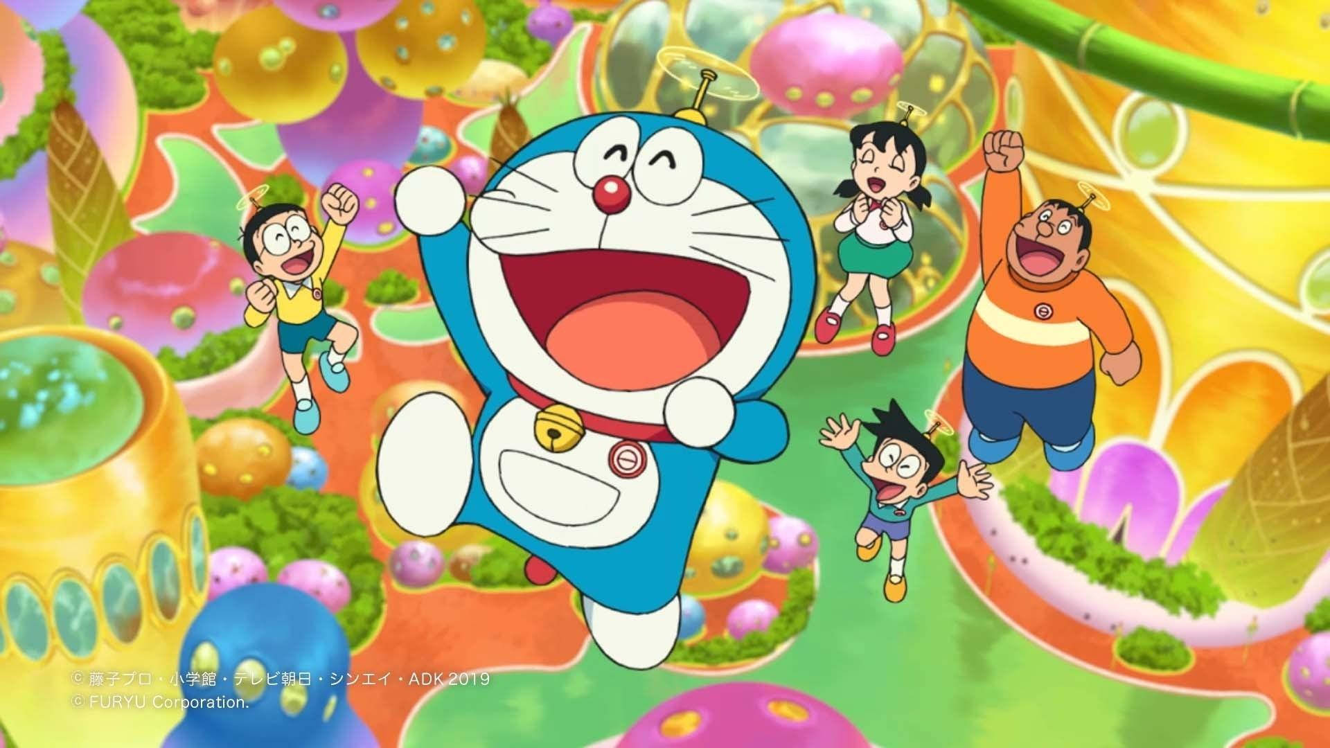Doraemon And Friends Anime Background