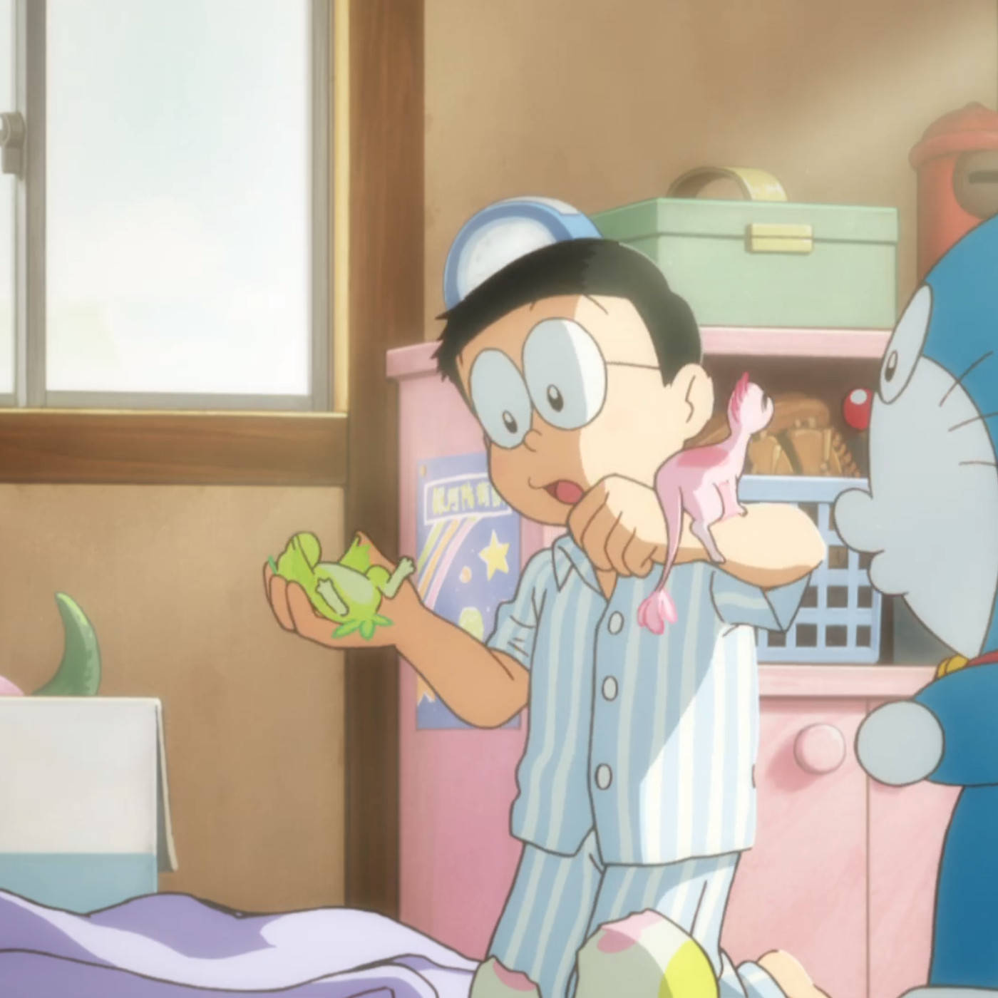 Doraemon And Nobita Doing Chores 4k
