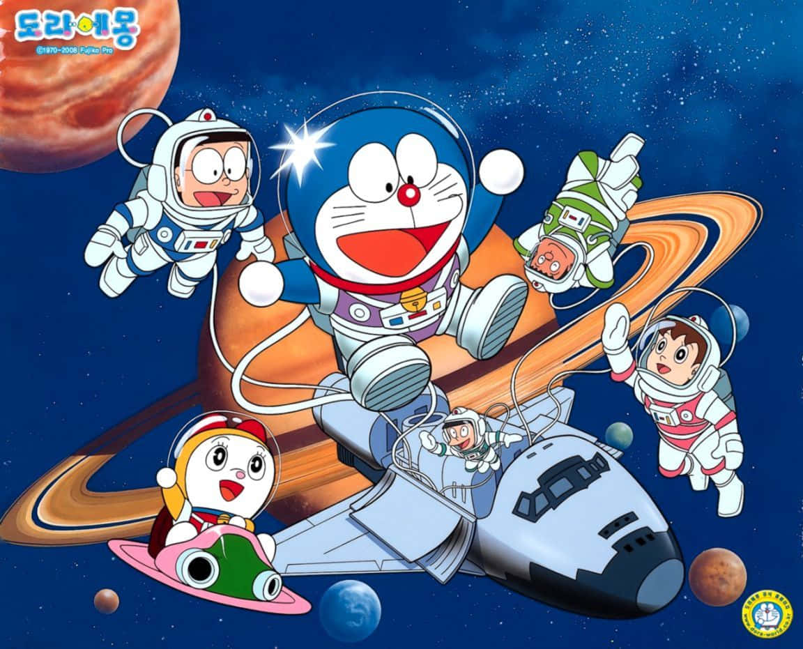 Gördig Redo För Magiska Stunder Med Doraemon