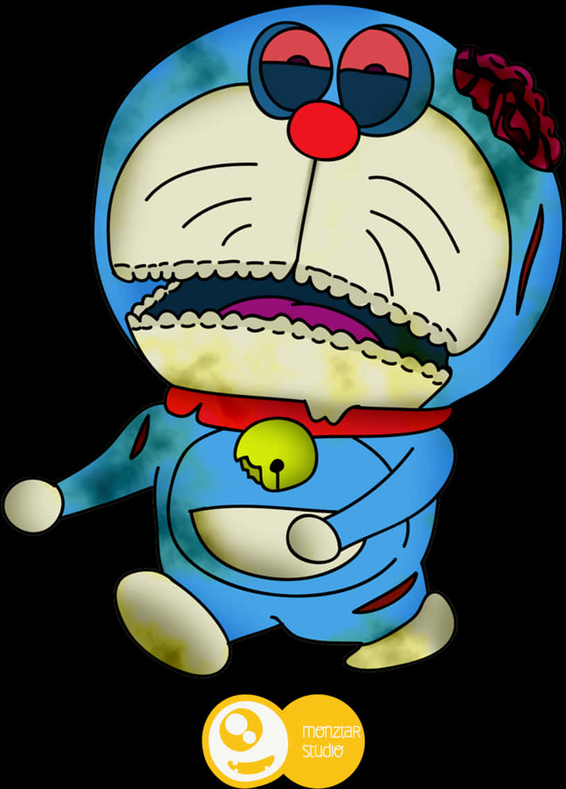 Doraemon Flamenco Dance Pose PNG