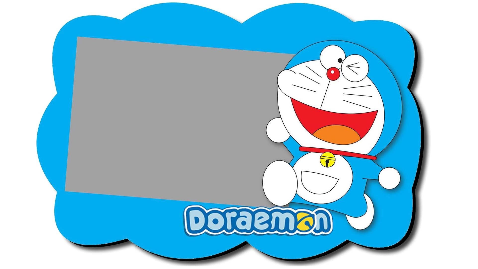 Doraemon In A Cardboard Background
