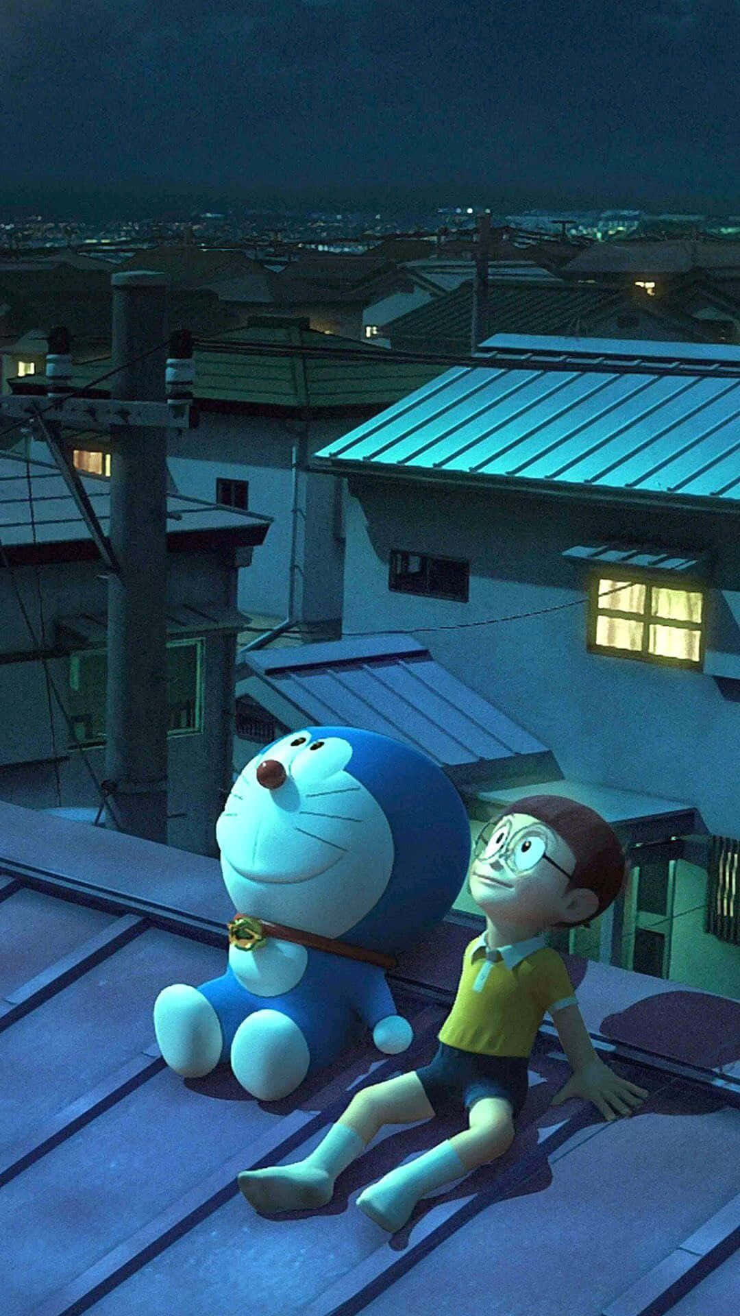 Doraemon In The Sky - Skyward Adventure Of The Helpful Robot Cat